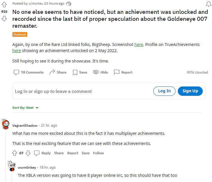 《007黃金眼》重製版被石錘!多人合作成就截圖泄露 《007黃金眼》重製版被石錘!多人合作成就截圖泄露