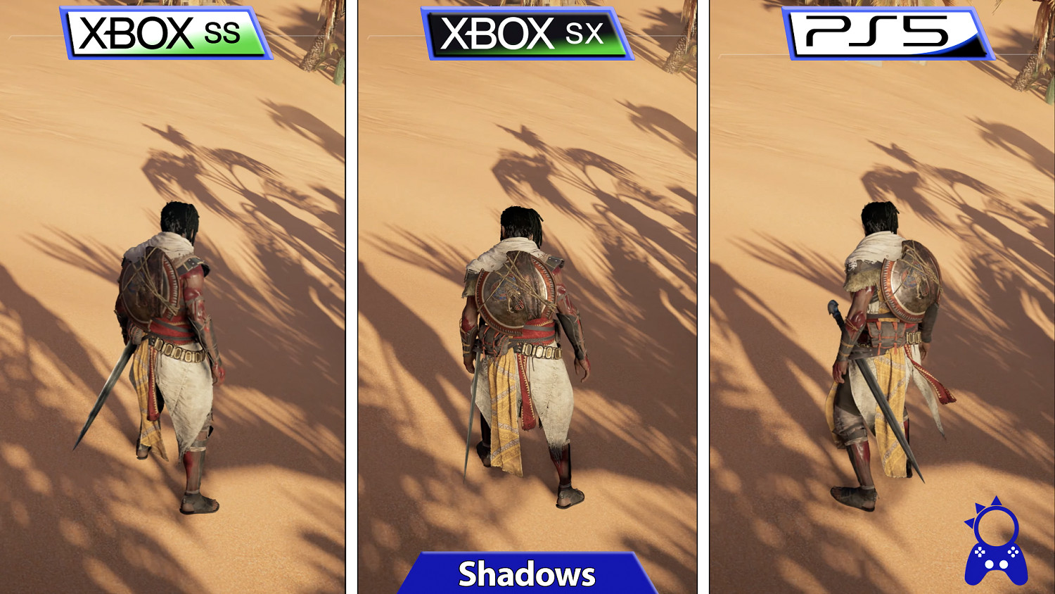 《AC起源》更新高幀更新檔對比影片:Xbox加載更快! 《AC起源》更新高幀更新檔對比影片:Xbox加載更快!