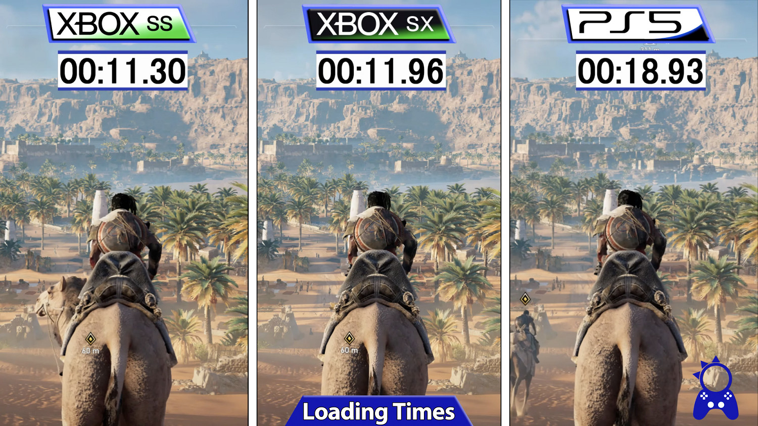 《AC起源》更新高幀更新檔對比影片:Xbox加載更快! 《AC起源》更新高幀更新檔對比影片:Xbox加載更快!