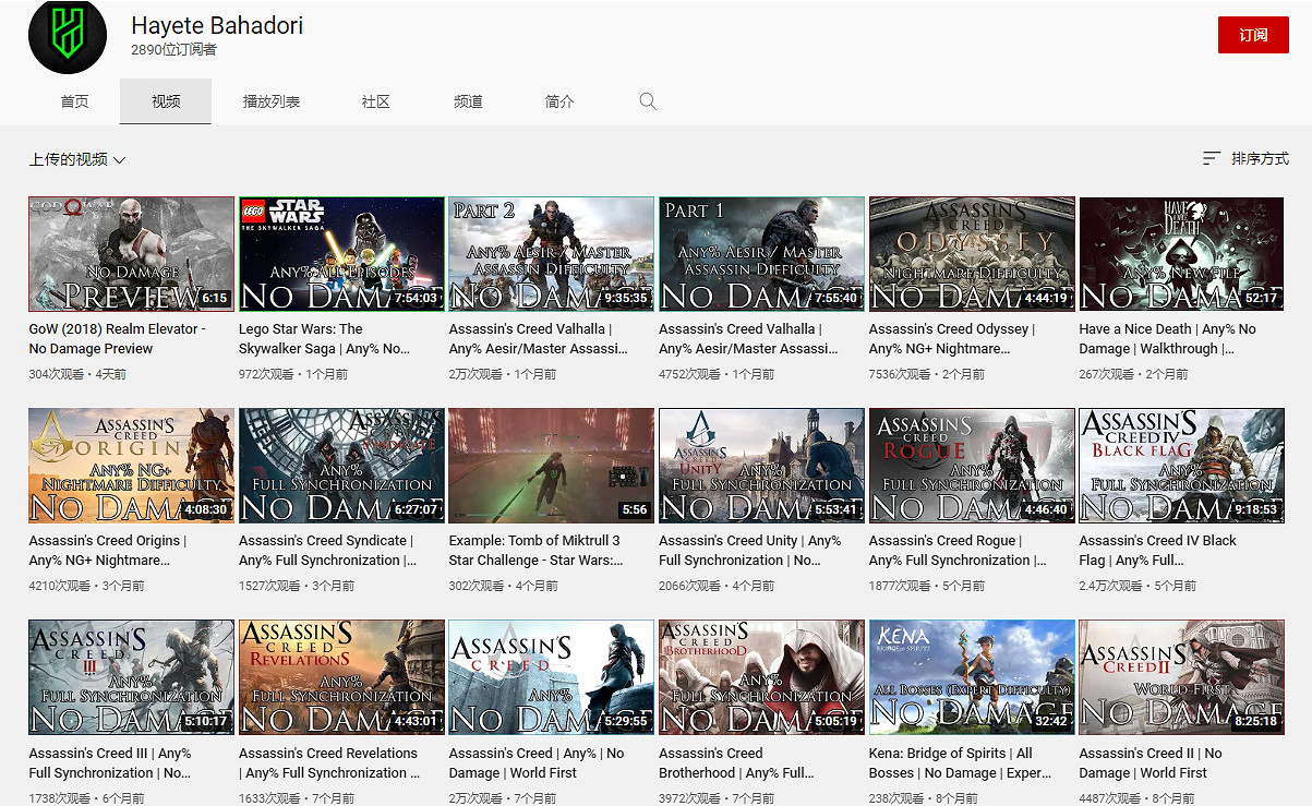 您才是刺客導師！玩家無傷通關12款《刺客教條》遊戲