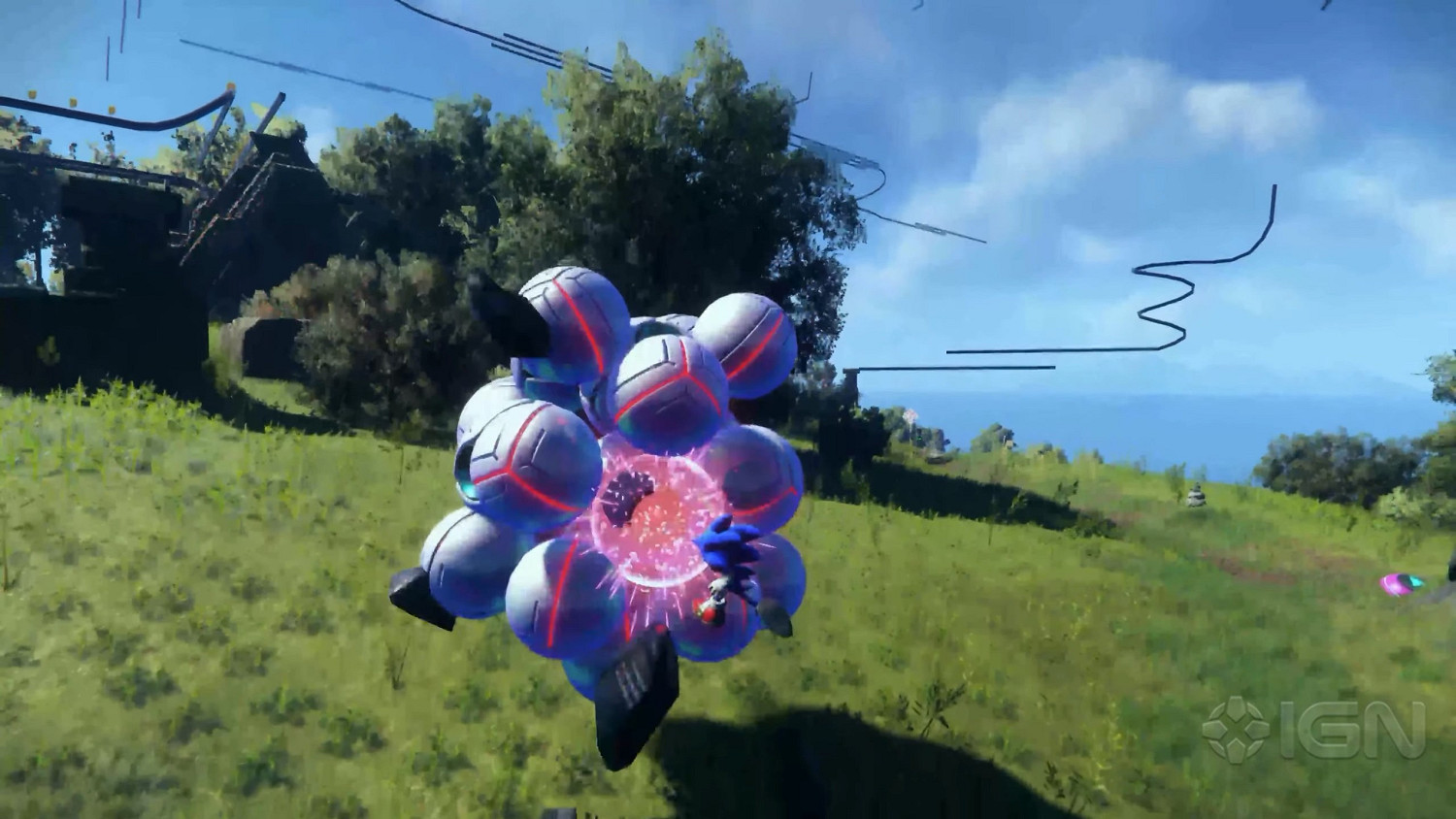 IGN《索尼克邊境》全新實機展示:展示遊戲華麗戰鬥! IGN《索尼克邊境》全新實機展示:展示遊戲華麗戰鬥!