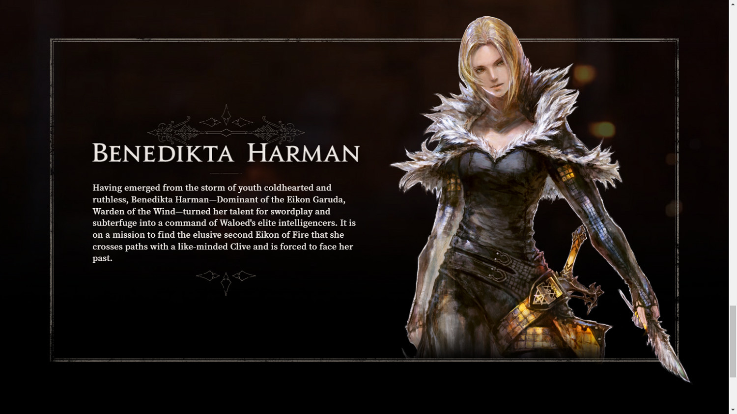 《最終幻想16》官網更新兩個“支配者”!母晶故事背景 《最終幻想16》官網更新兩個“支配者”!母晶故事背景