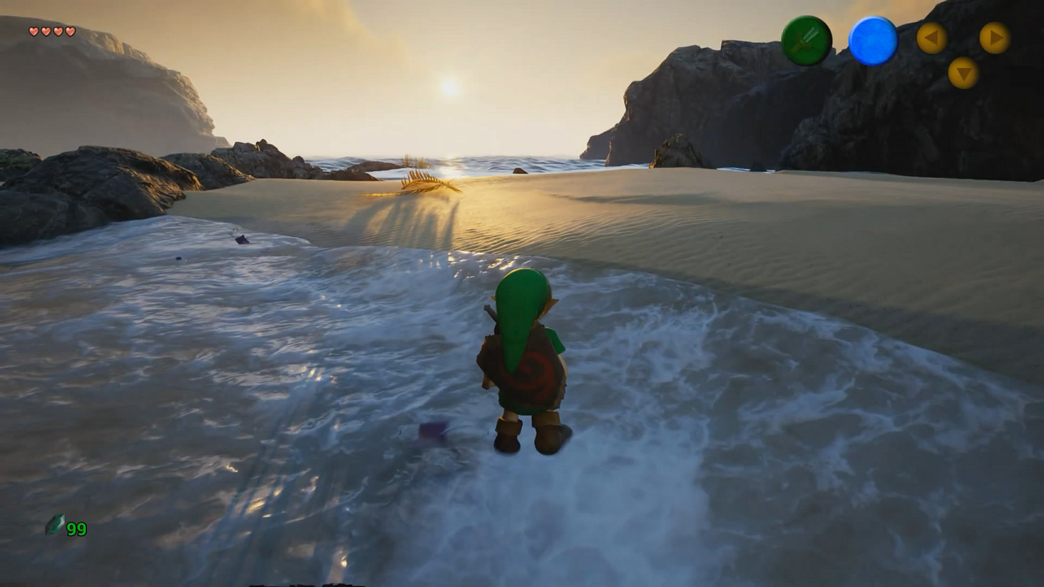 粉絲虛幻5重製《塞爾達時之笛》新展示:水面效果驚人 粉絲虛幻5重製《塞爾達時之笛》新展示:水面效果驚人