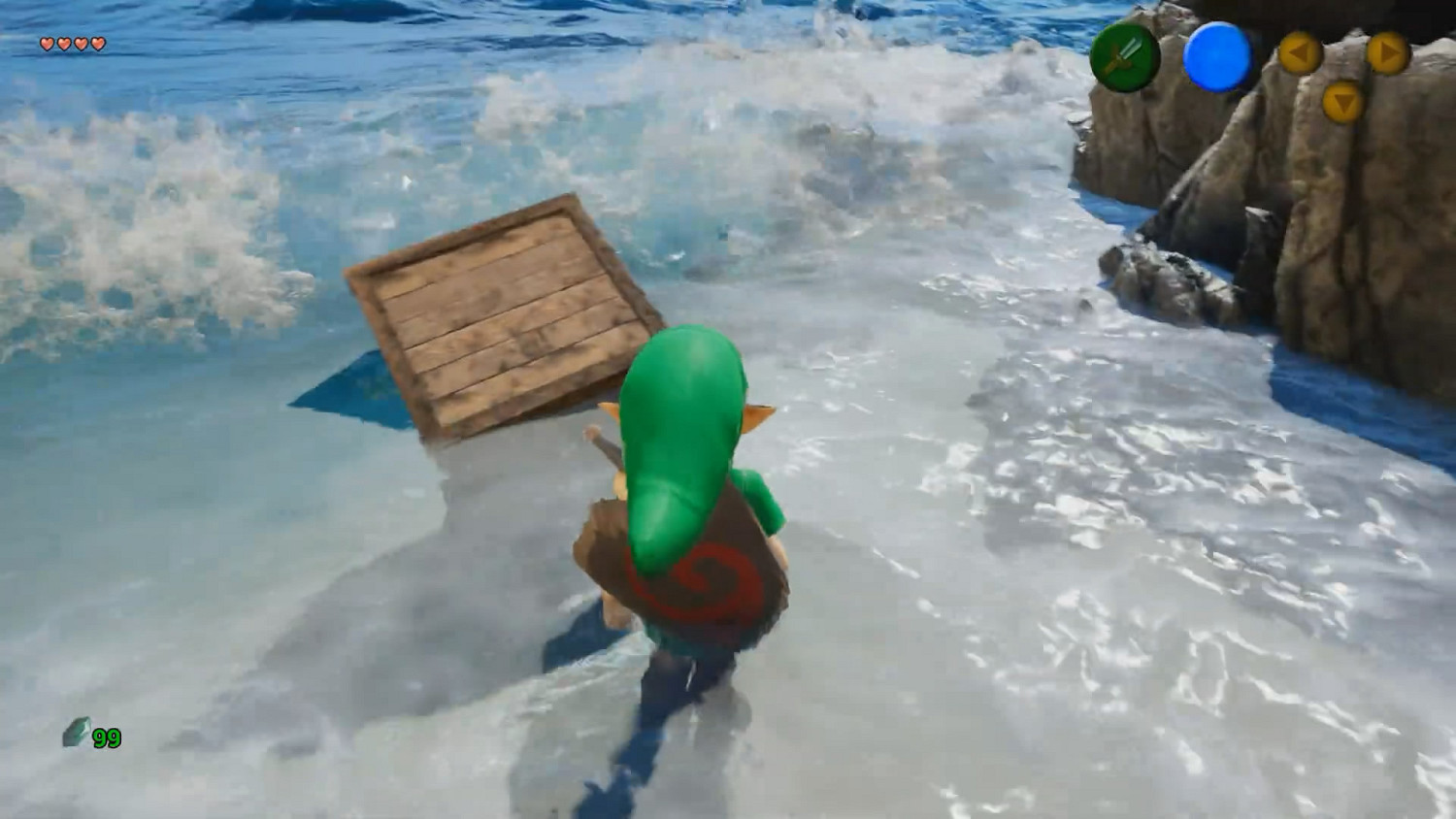 粉絲虛幻5重製《塞爾達時之笛》新展示:水面效果驚人 粉絲虛幻5重製《塞爾達時之笛》新展示:水面效果驚人