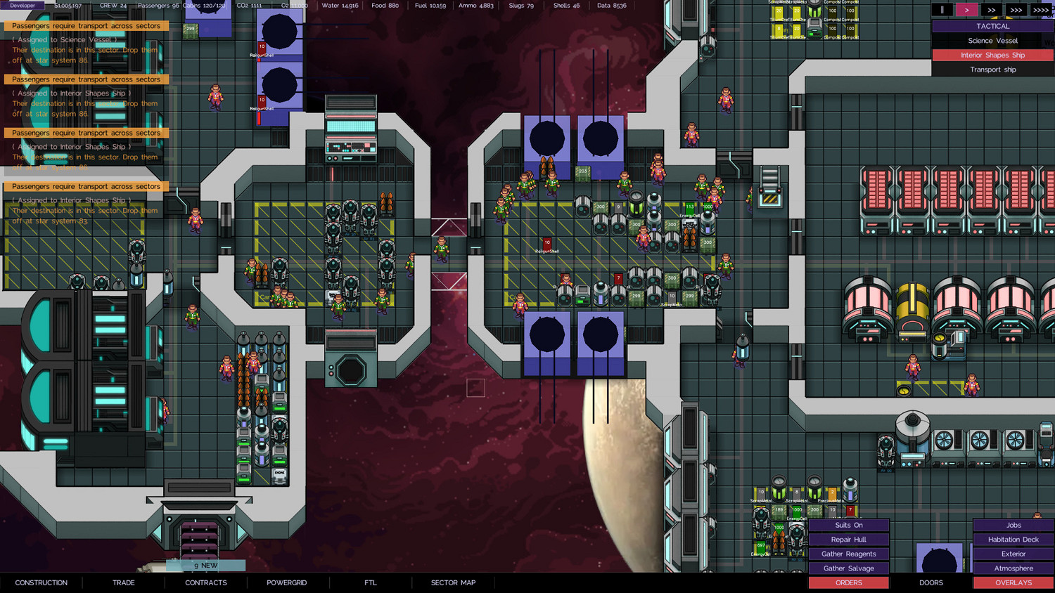 環世界加潛淵症？模擬經營新遊《The Last Starship》