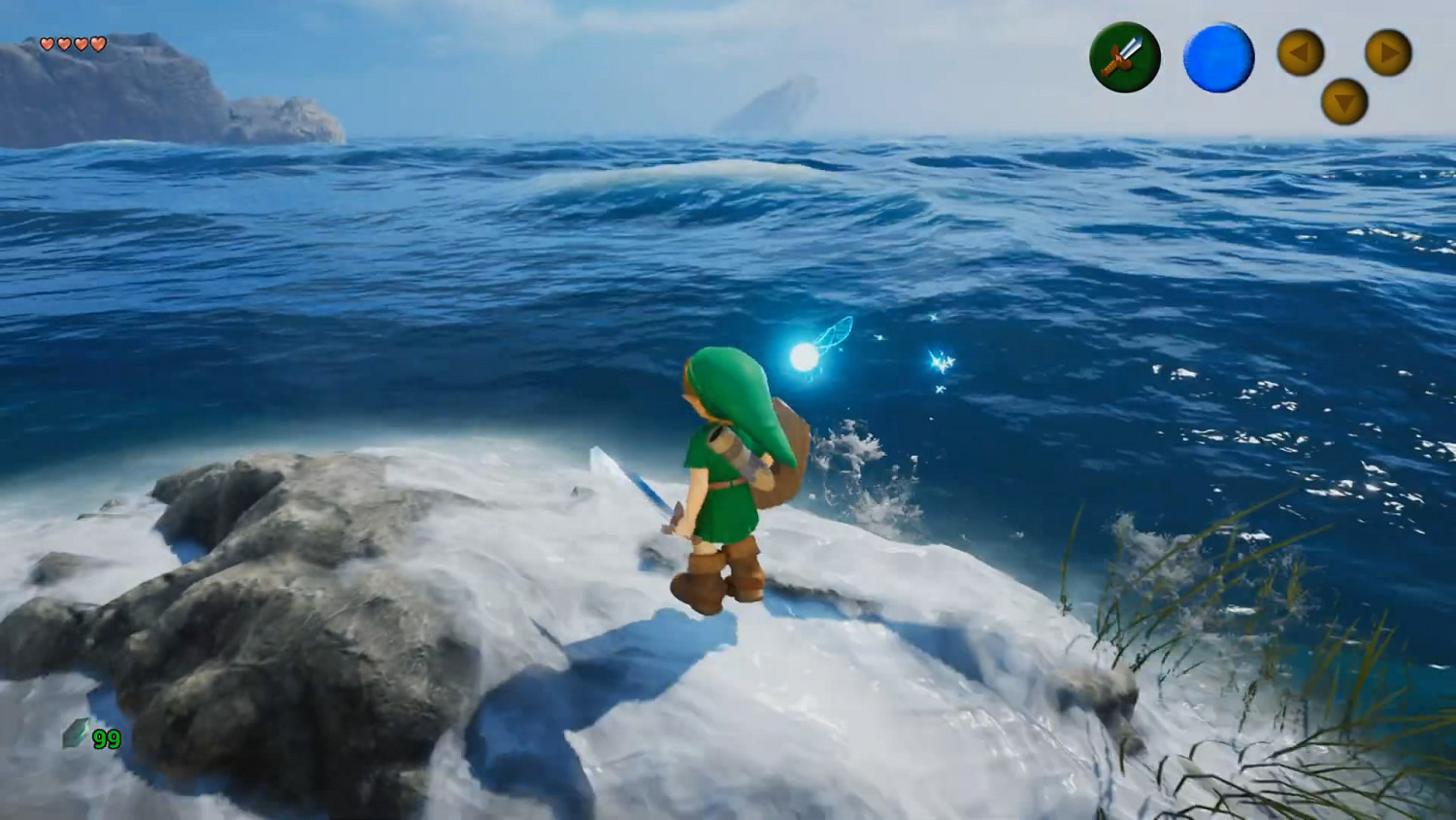 粉絲虛幻5重製《塞爾達時之笛》新展示:水面效果驚人 粉絲虛幻5重製《塞爾達時之笛》新展示:水面效果驚人