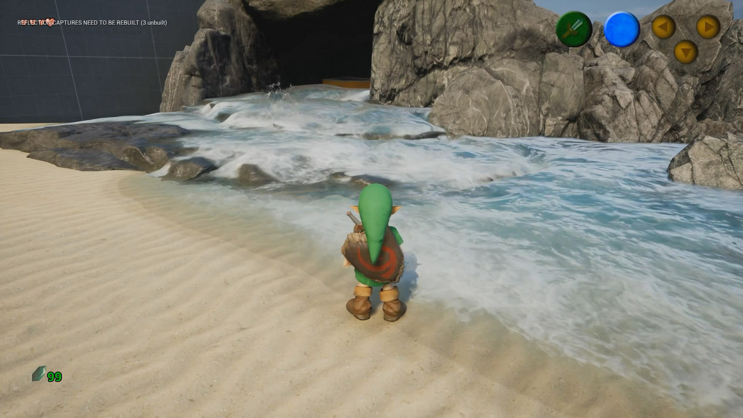 粉絲虛幻5重製《塞爾達時之笛》新展示:水面效果驚人 粉絲虛幻5重製《塞爾達時之笛》新展示:水面效果驚人