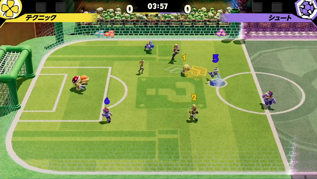 超能力足球《馬裡奧激戰前鋒:戰鬥聯賽》新實機展示 超能力足球《馬裡奧激戰前鋒:戰鬥聯賽》新實機展示