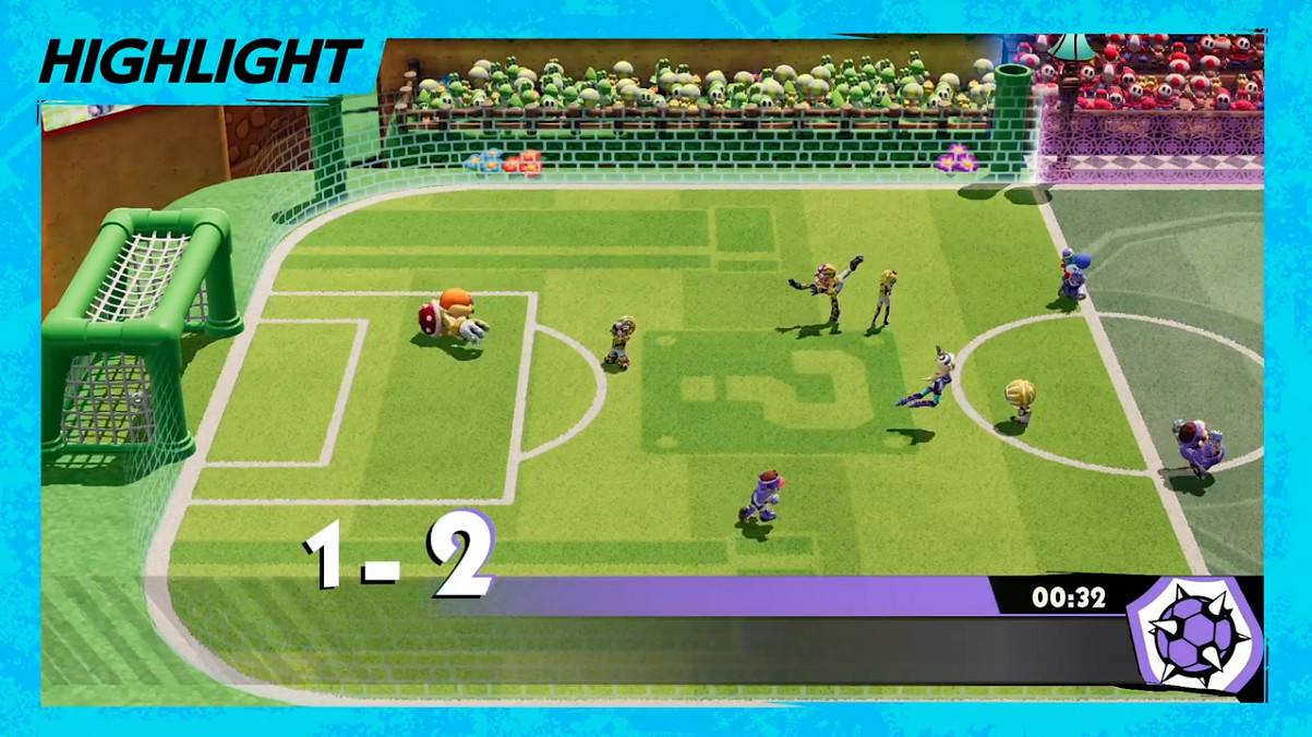 超能力足球《馬裡奧激戰前鋒:戰鬥聯賽》新實機展示 超能力足球《馬裡奧激戰前鋒:戰鬥聯賽》新實機展示