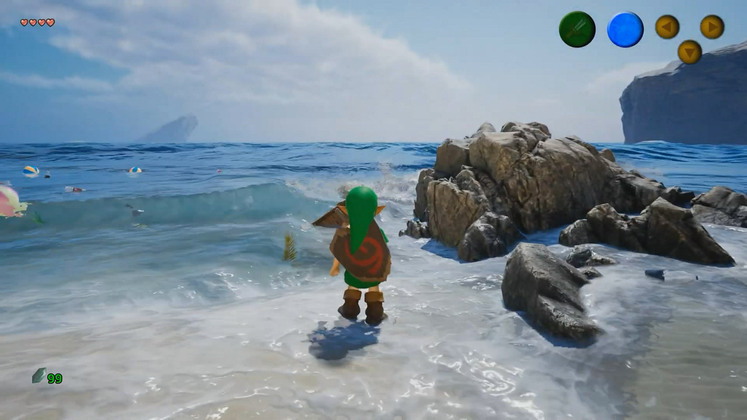 粉絲虛幻5重製《塞爾達時之笛》新展示:水面效果驚人 粉絲虛幻5重製《塞爾達時之笛》新展示:水面效果驚人