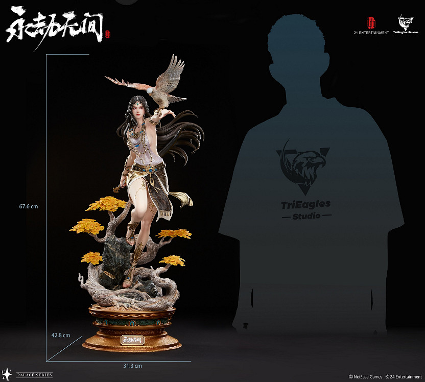 嫵媚!絕美!《永劫無間》推出迦南金羽聖鷹1/4雕像! 嫵媚!絕美!《永劫無間》推出迦南金羽聖鷹1/4雕像!