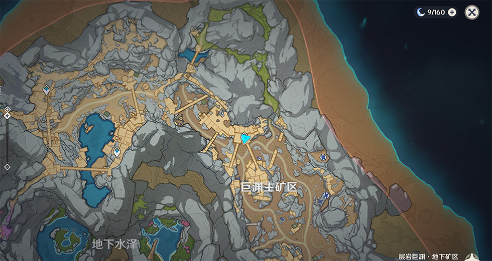 《原神》層岩巨淵礦產圖鑒在哪？層岩巨淵礦產誌位置分享