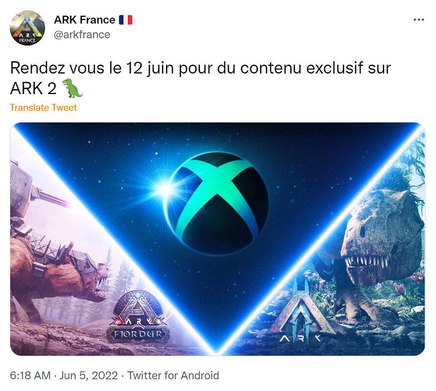 Xbox獨占《方舟2》官方走漏消息:6月Xbox展會上見! Xbox獨占《方舟2》官方走漏消息:6月Xbox展會上見!