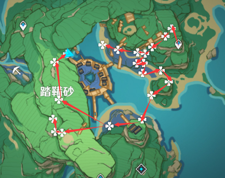 《原神》鳴草哪裡多？稻妻鳴草採集路線推薦