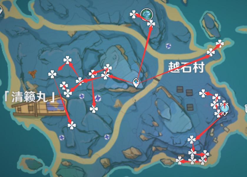 《原神》鳴草哪裡多？稻妻鳴草採集路線推薦