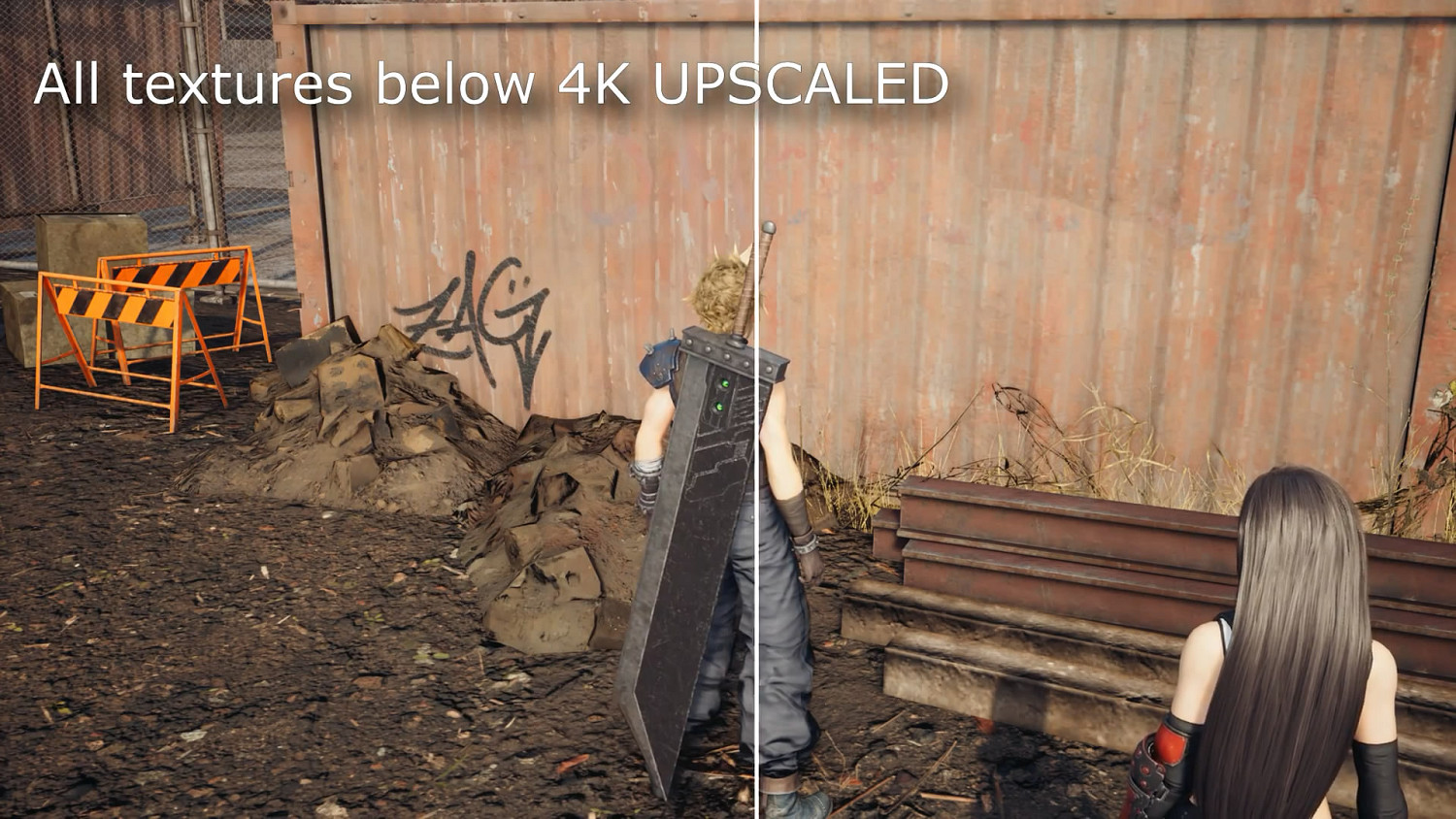 4K蒂法爽歪歪!《FF7:重製版》最強 54GB高清材質包 4K蒂法爽歪歪!《FF7:重製版》最強 54GB高清材質包