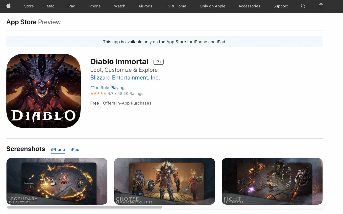 《暗黑破壞神：永生不朽》×暴雪連動開啟，全球福利解鎖