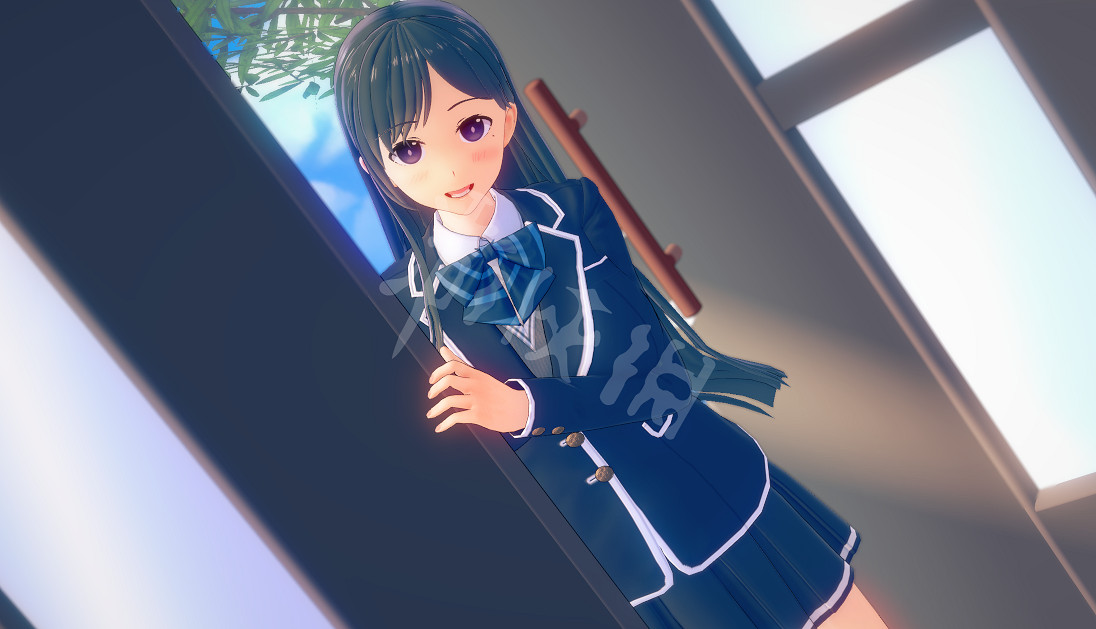 《戀活Sunshine》人物卡清純黑長直jk分享 清純黑長直jk怎麽捏？