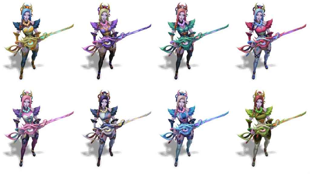 《英雄聯盟》“純白之月”新皮膚預覽 原畫公開! 《英雄聯盟》“純白之月”新皮膚預覽 原畫公開!