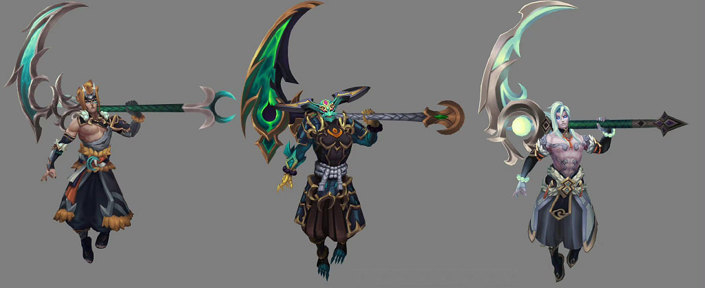 《英雄聯盟》“純白之月”新皮膚預覽 原畫公開! 《英雄聯盟》“純白之月”新皮膚預覽 原畫公開!