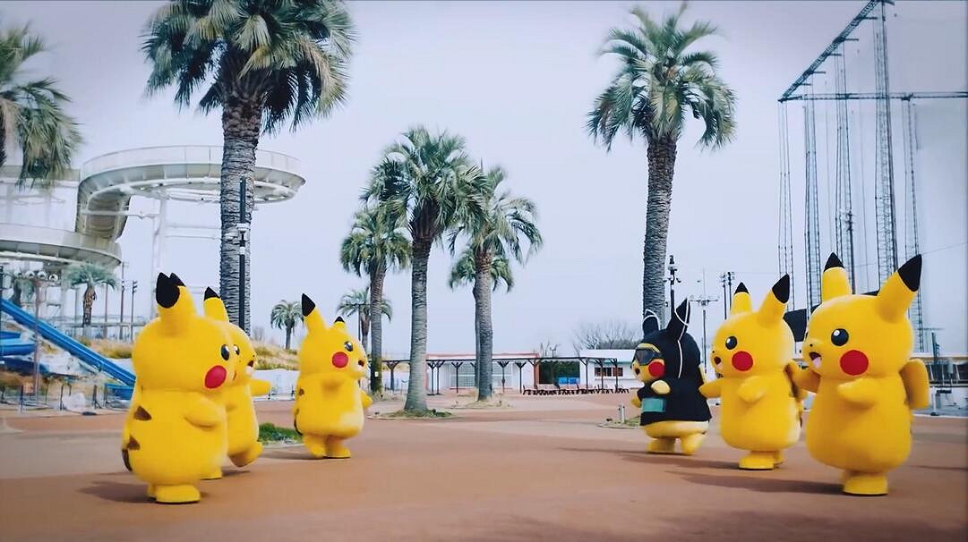 皮卡丘廣場舞見過沒 《Pikachu Dance Dance Dance》 皮卡丘廣場舞見過沒 《Pikachu Dance Dance Dance》