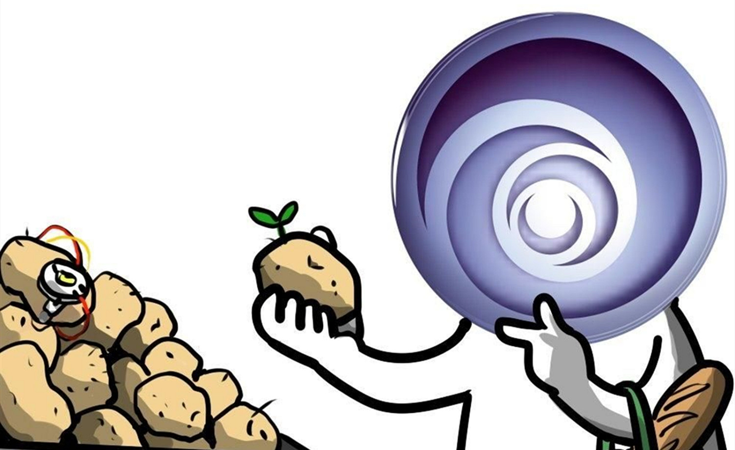 真用土豆做伺服器啦?育碧稱公司節能減排取得巨大進展 真用土豆做伺服器啦?育碧稱公司節能減排取得巨大進展