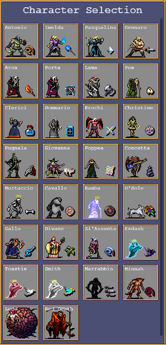 《吸血鬼倖存者》0.7角色有哪些？0.7.210更新內容一覽