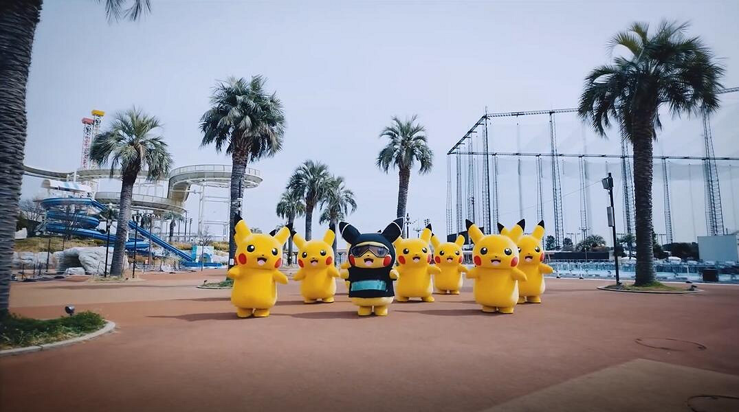 皮卡丘廣場舞見過沒 《Pikachu Dance Dance Dance》 皮卡丘廣場舞見過沒 《Pikachu Dance Dance Dance》