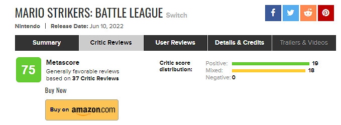 《馬裡奧激戰前鋒》評分解禁：IGN8分，M站均分75！