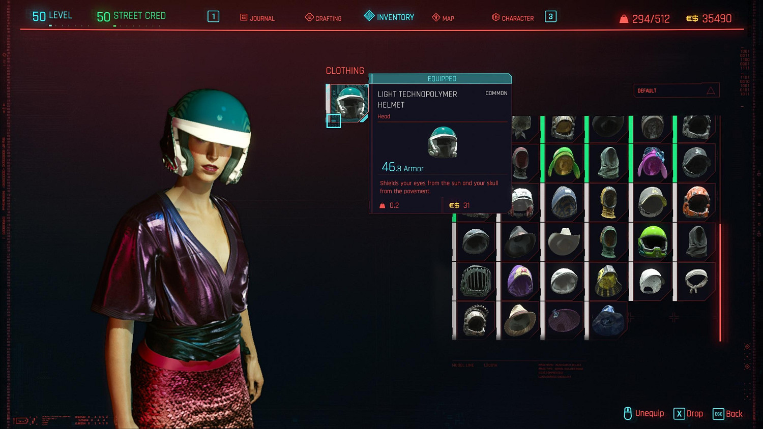 CDPR或暗示正在為《電馭叛客2077》加入幻化功能 CDPR或暗示正在為《電馭叛客2077》加入幻化功能