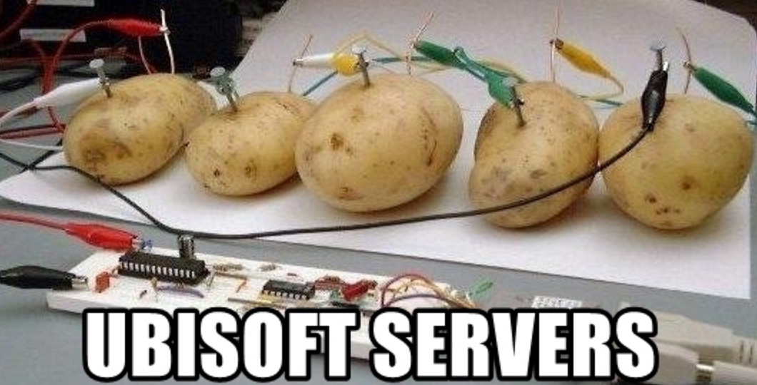 真用土豆做伺服器啦?育碧稱公司節能減排取得巨大進展 真用土豆做伺服器啦?育碧稱公司節能減排取得巨大進展