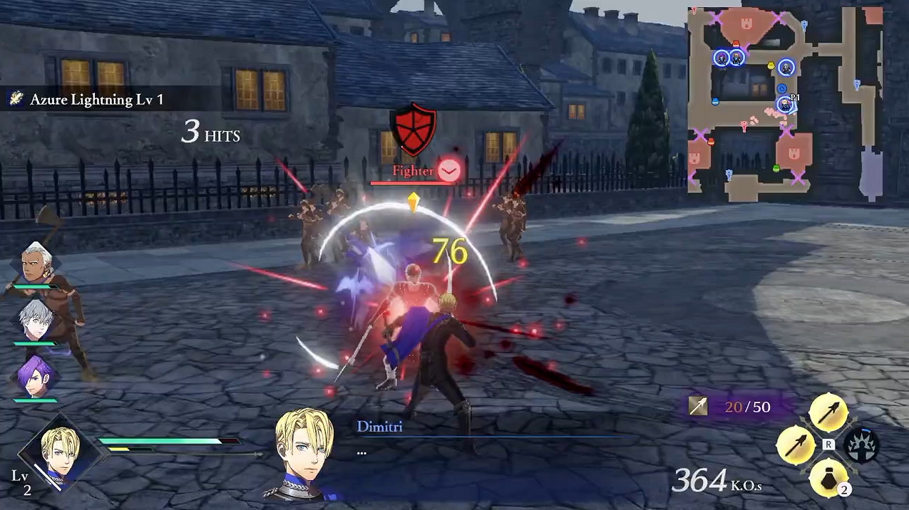 《風花雪月無雙》9分鐘實機展示 免費Demo已上線