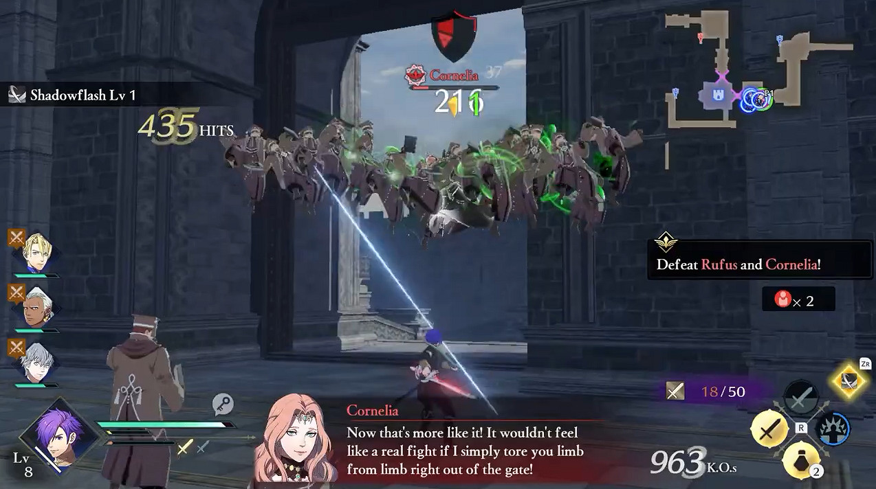 《風花雪月無雙》9分鐘實機展示 免費Demo已上線