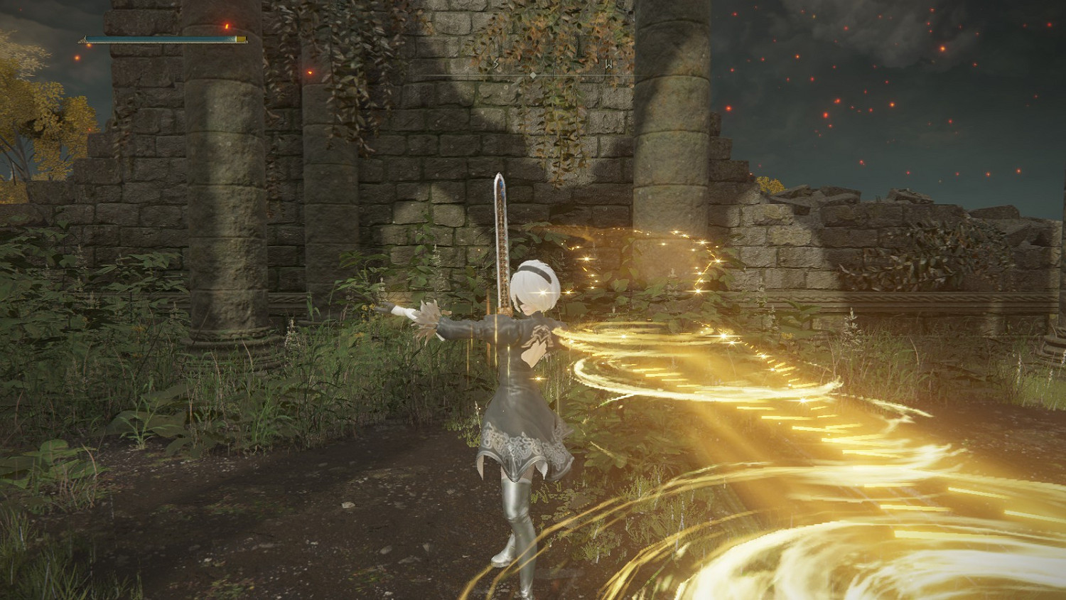 滿屏福利!《艾爾登法環》2B小姐姐「脫裙黑絲」MOD 滿屏福利!《艾爾登法環》2B小姐姐「脫裙黑絲」MOD