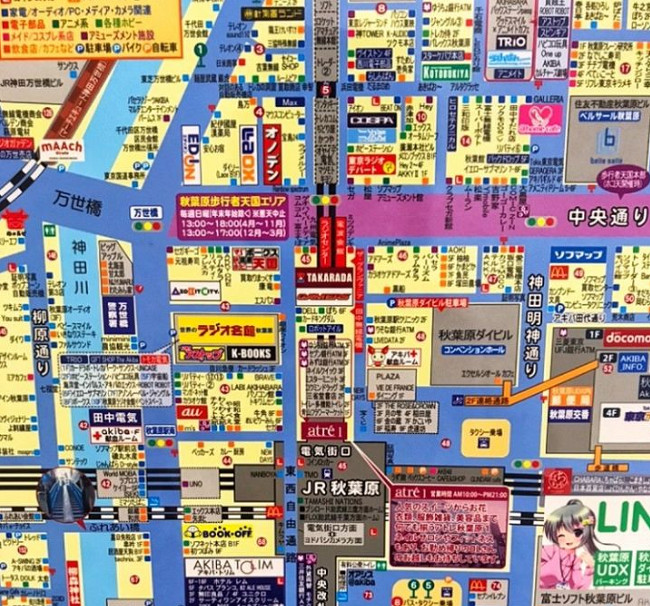 二次元的秋葉原還有純愛，在現實中卻變成了風俗街