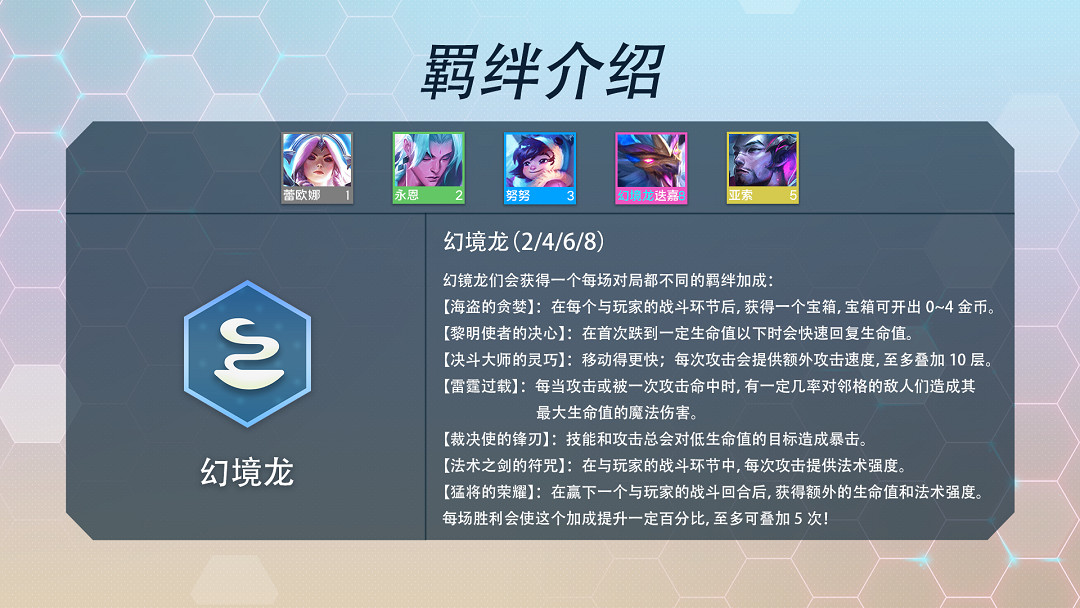 《金鏟鏟之戰》幻境龍羈絆什麽效果 S7羈絆幻境龍介紹 《金鏟鏟之戰》幻境龍羈絆什麽效果 S7羈絆幻境龍介紹