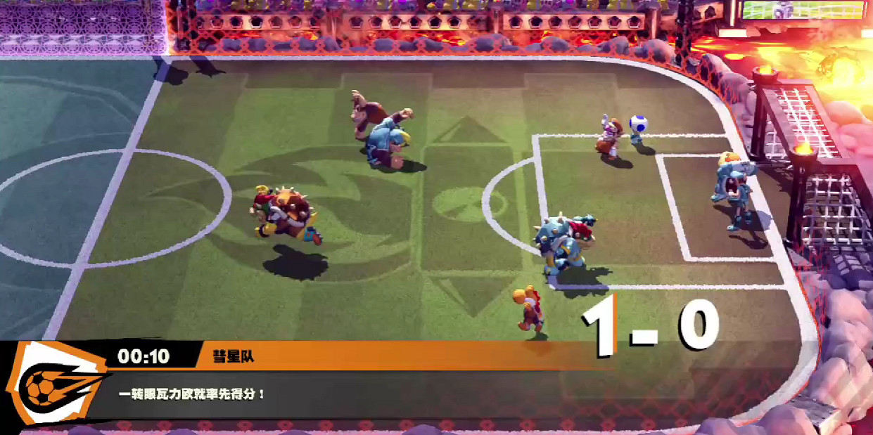 《熱血足球》馬裡奧版:不懂球沒事,會打架就行 《熱血足球》馬裡奧版:不懂球沒事,會打架就行
