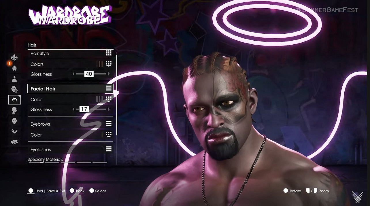 夏日遊戲節:《黑街聖徒》新預告片賞 展示捏人系統