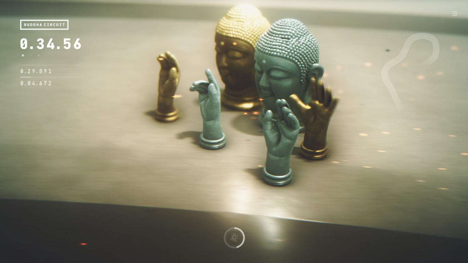 禪意漂移 另類競速遊戲《佛祖GO》上線Steam頁面