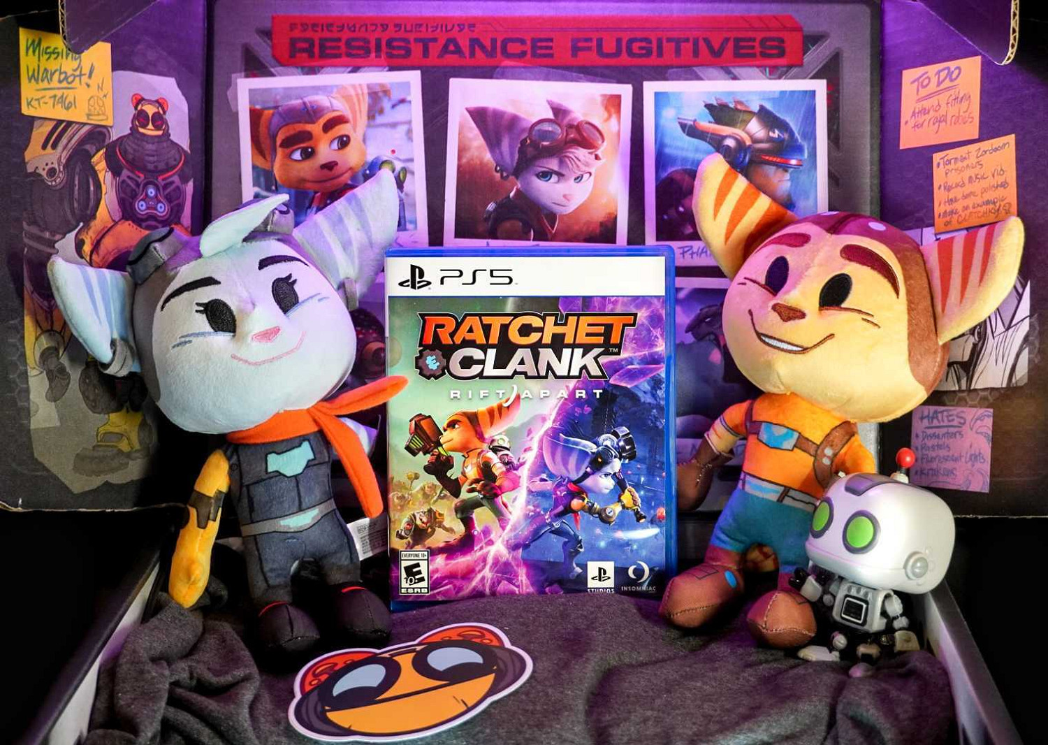 PS5獨占《瑞奇與叮噹:時空跳轉》一周年 官方發布賀圖 PS5獨占《瑞奇與叮噹:時空跳轉》一周年 官方發布賀圖