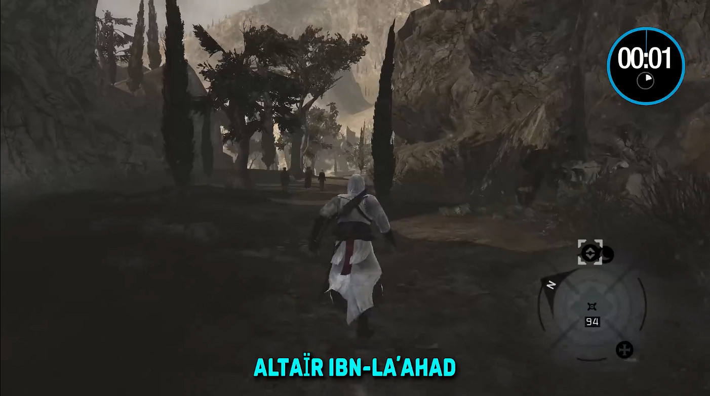 誰是《刺客教條》跑步速度最快的主角?百米衝刺測試 誰是《刺客教條》跑步速度最快的主角?百米衝刺測試