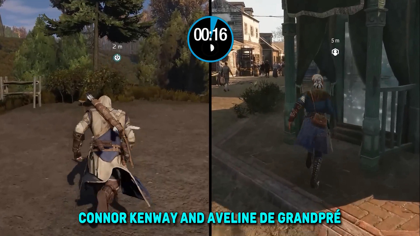 誰是《刺客教條》跑步速度最快的主角?百米衝刺測試 誰是《刺客教條》跑步速度最快的主角?百米衝刺測試