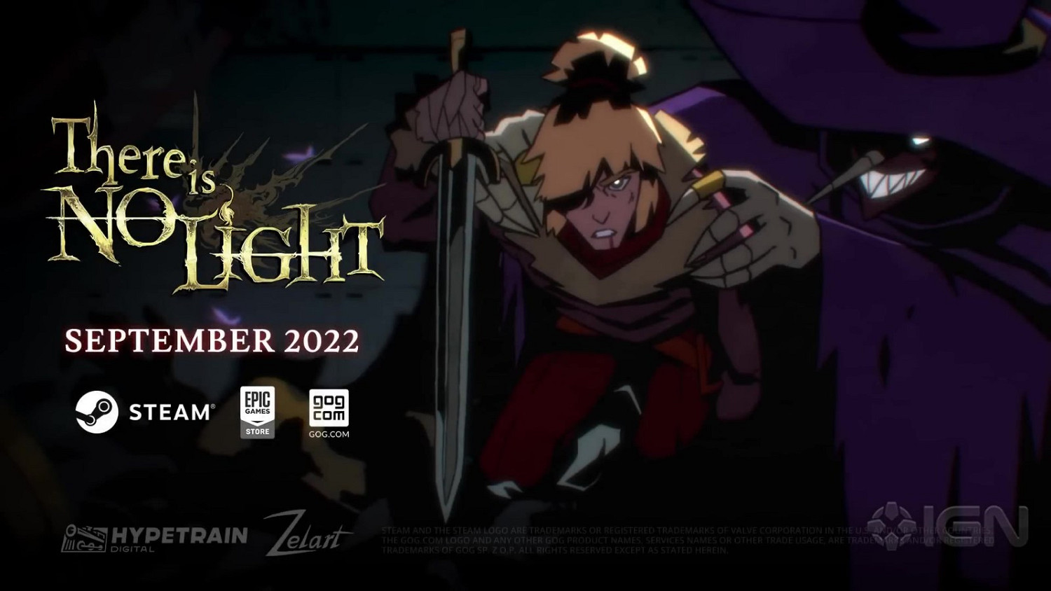 2D動作冒險《聖域無光》9月推出 新動畫預告片公布 2D動作冒險《聖域無光》9月推出 新動畫預告片公布