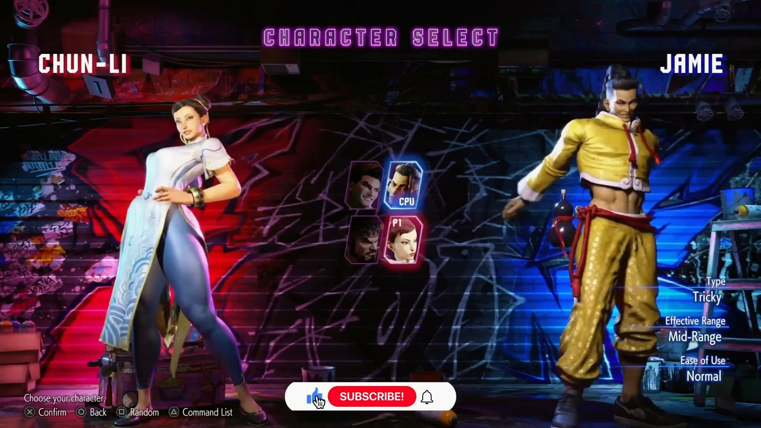 《快打旋風6》選人介面曝光：春麗扭腰送胯展現頂級身材！