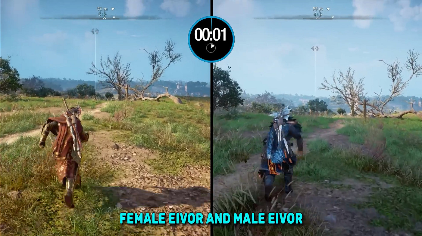 誰是《刺客教條》跑步速度最快的主角?百米衝刺測試 誰是《刺客教條》跑步速度最快的主角?百米衝刺測試