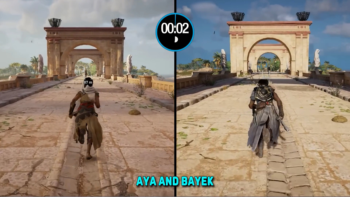 誰是《刺客教條》跑步速度最快的主角?百米衝刺測試 誰是《刺客教條》跑步速度最快的主角?百米衝刺測試