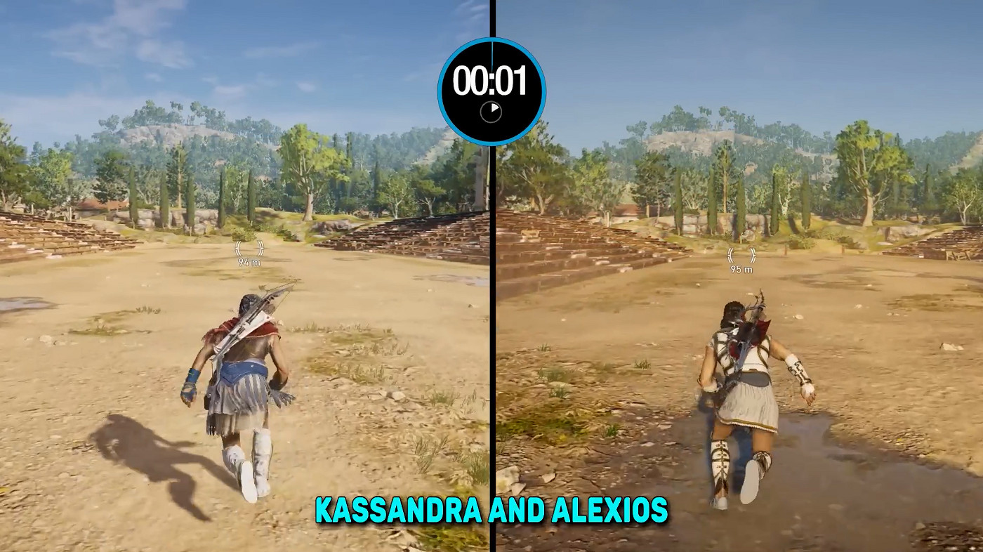 誰是《刺客教條》跑步速度最快的主角?百米衝刺測試 誰是《刺客教條》跑步速度最快的主角?百米衝刺測試