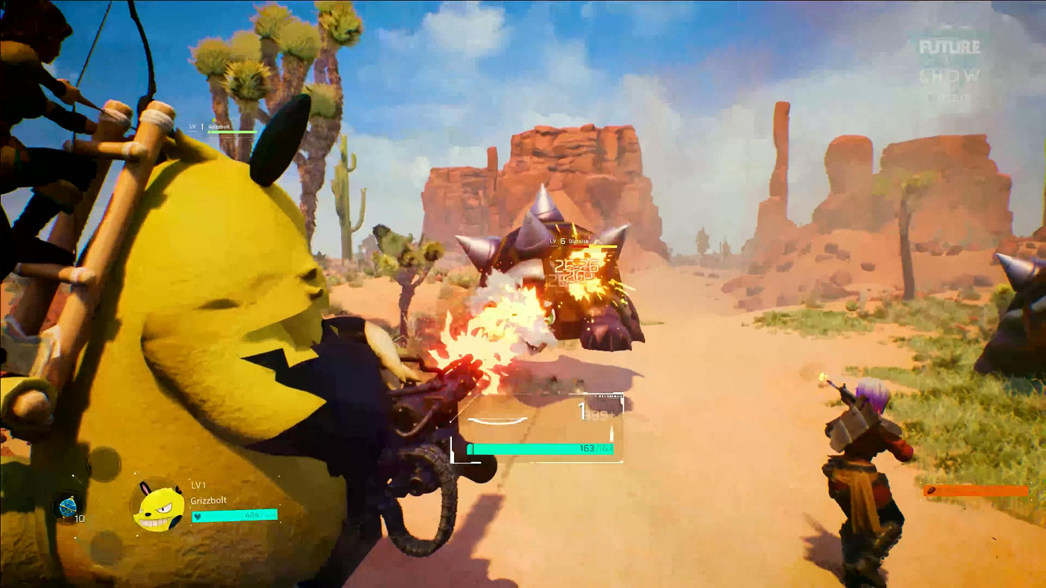 未來遊戲展：究極縫合怪遊戲《幻獸帕魯》新實機展示