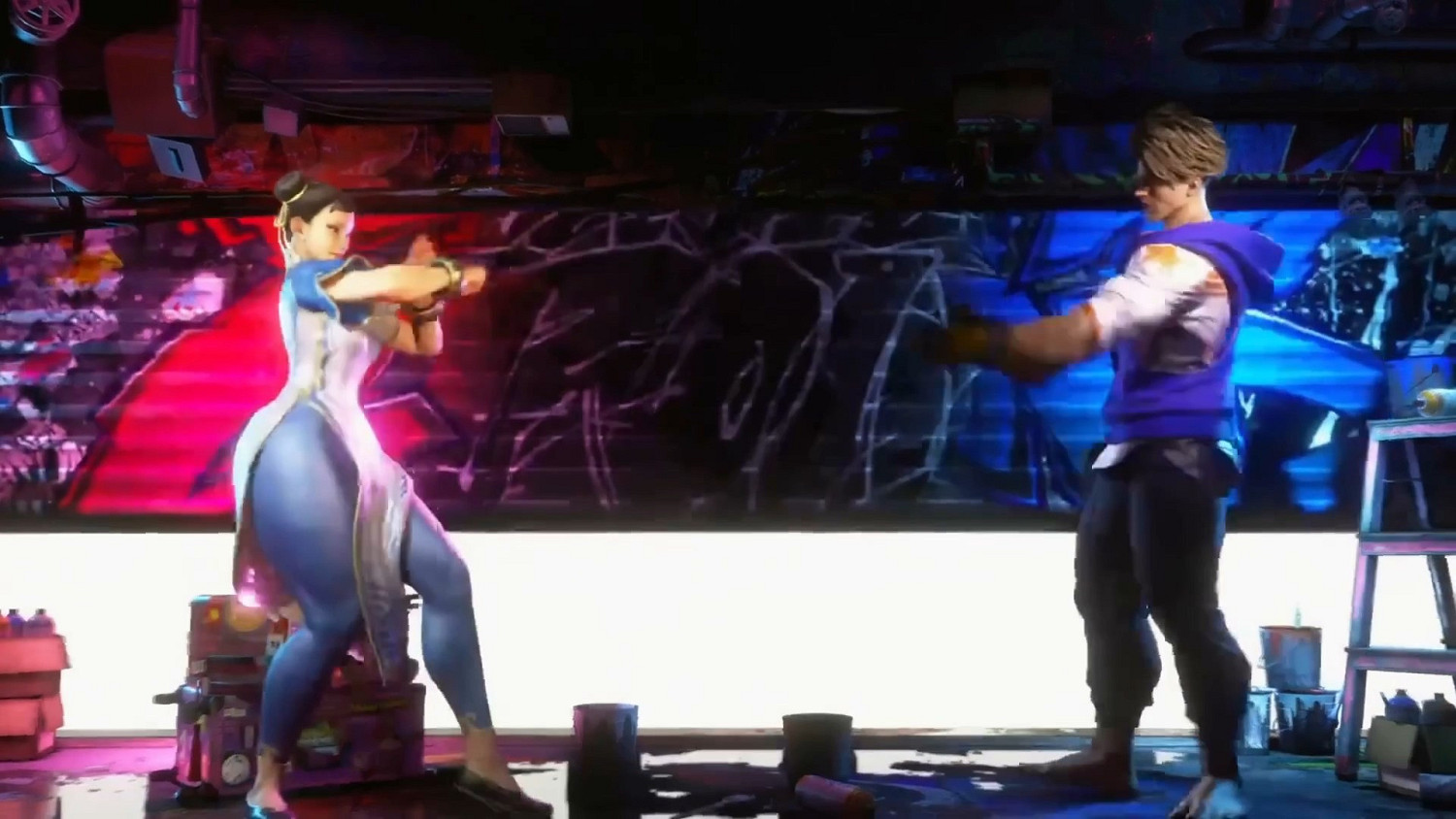 《快打旋風6》選人介面曝光：春麗扭腰送胯展現頂級身材！