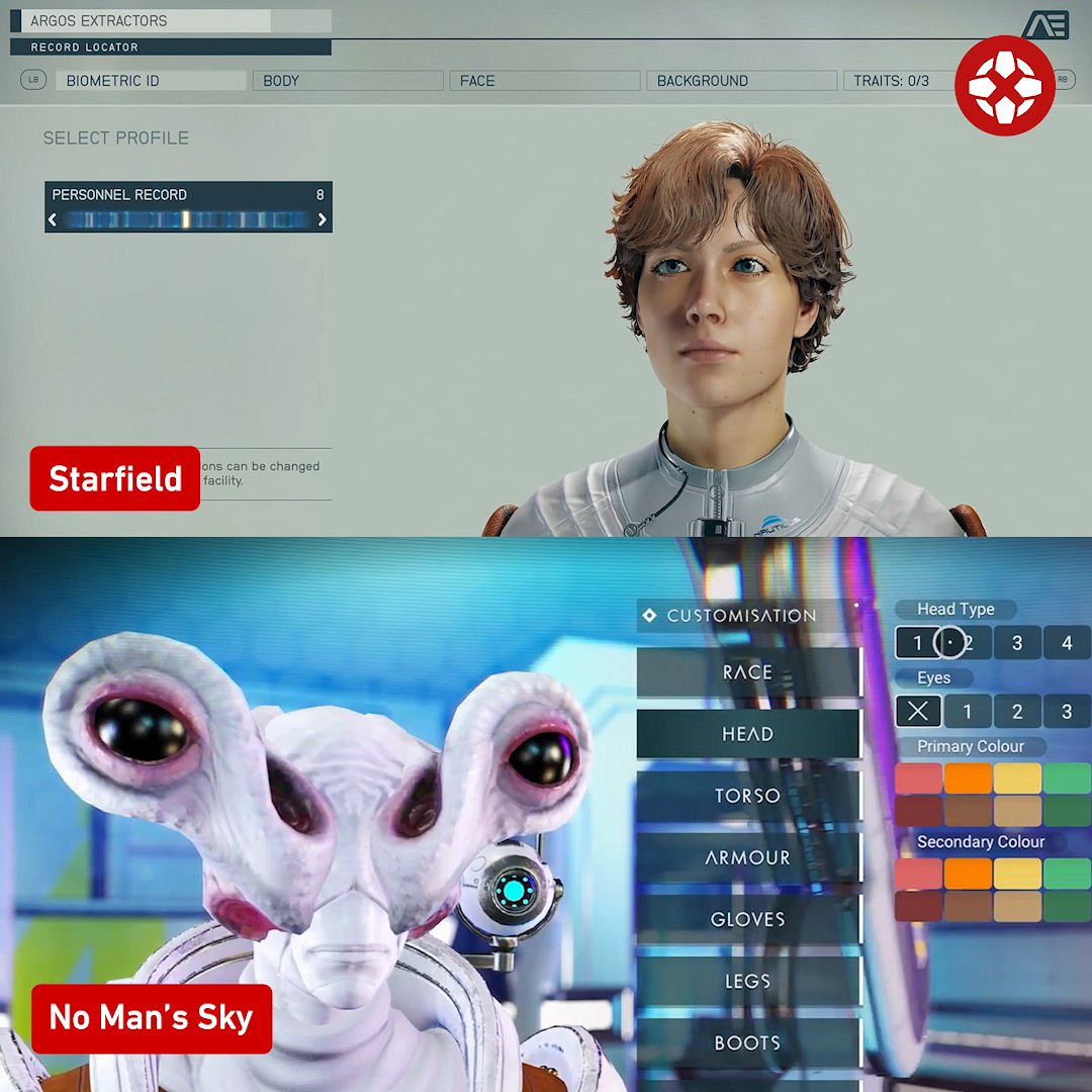 《星空之地》與《無人深空》對比影片 差別如何？